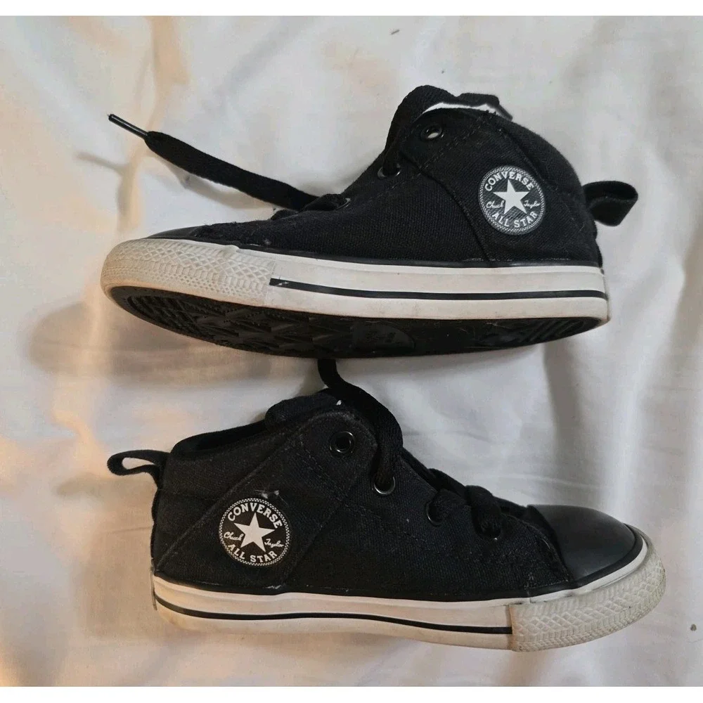 CONVERSE CHUCK TAYLOR Hi Top All Star Athletic Sneakers Boys Girls Shoes‎ Sz 9